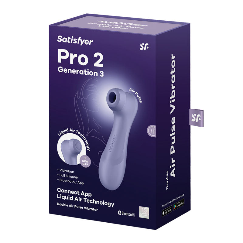 Satisfyer Pro 2 Generation 3 with App Control - Purple