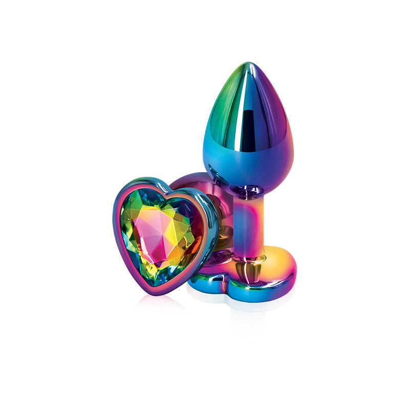 Rear Assets Multi Coloured Heart - Small